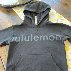 Lululemon oversized logo hoodie